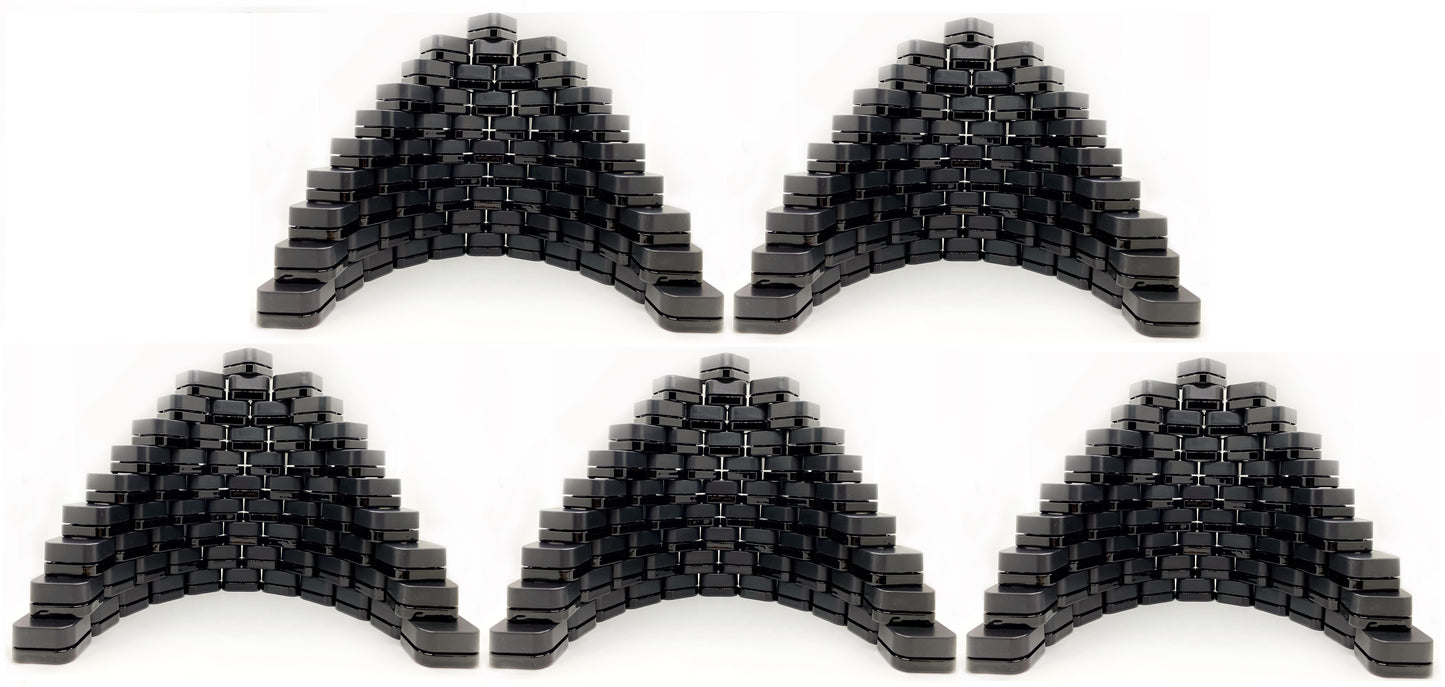 9ml Square Glass Concentrate Jars – Child Resistant Dab Containers with PTFE Liner (1g Wax / Rosin Jars)