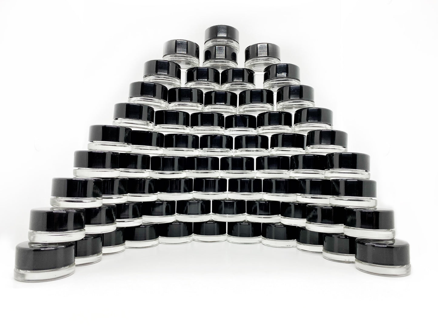 9ml Round Glass Concentrate Jars – Industry-Preferred Child-Resistant Dab Containers with PTFE Liner (1g Wax / Rosin / Live Resin)