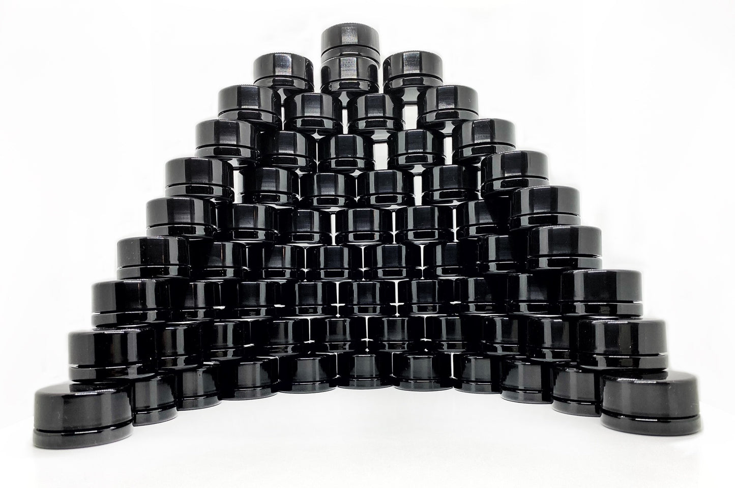 9ml Round Glass Concentrate Jars – Industry-Preferred Child-Resistant Dab Containers with PTFE Liner (1g Wax / Rosin / Live Resin)