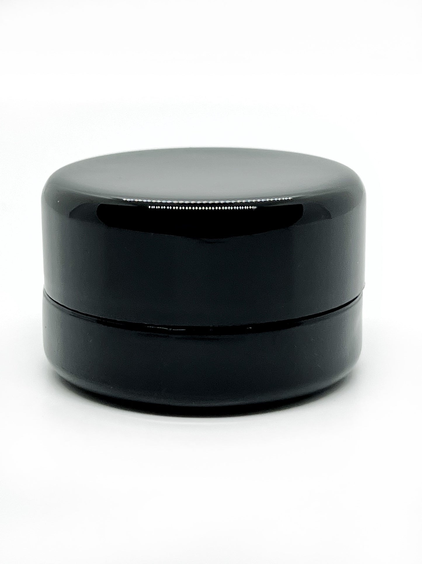 9ml Round Thick Base Glass Concentrate Jars – Child Resistant Dab Containers (1g Wax / Rosin)