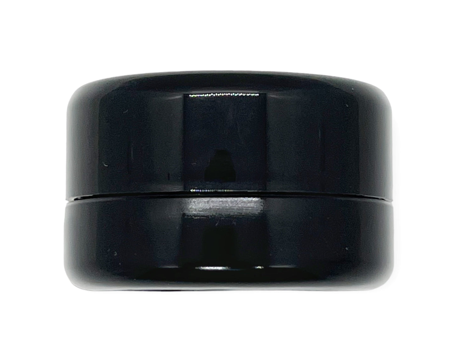 9ml Round Thick Base Glass Concentrate Jars – Child Resistant Dab Containers (1g Wax / Rosin)