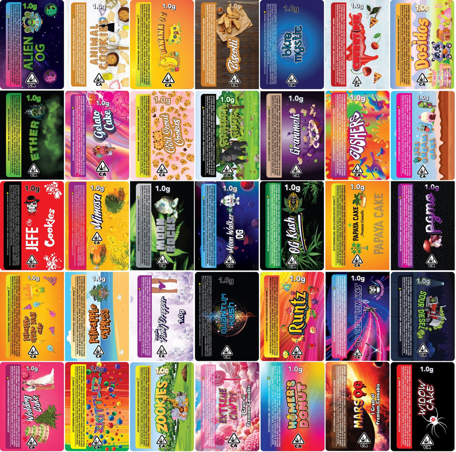 Custom Labels Starting at 100 Pieces – SW Packaging