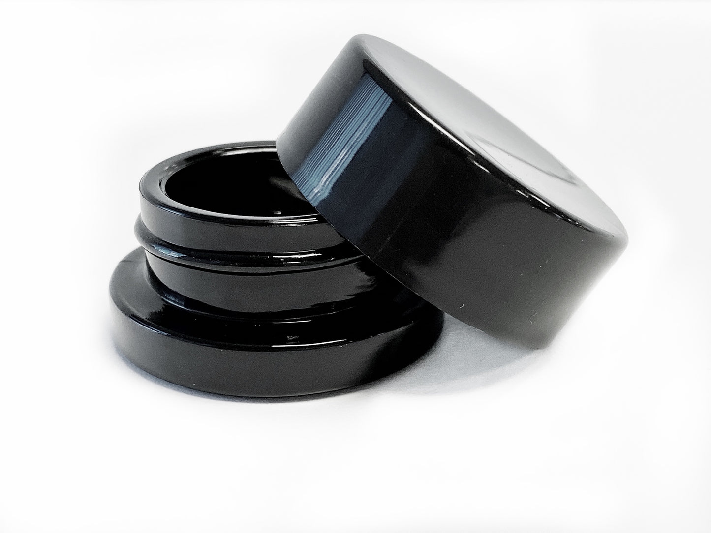 9ml Round Glass Concentrate Jars – Industry-Preferred Child-Resistant Dab Containers with PTFE Liner (1g Wax / Rosin / Live Resin)