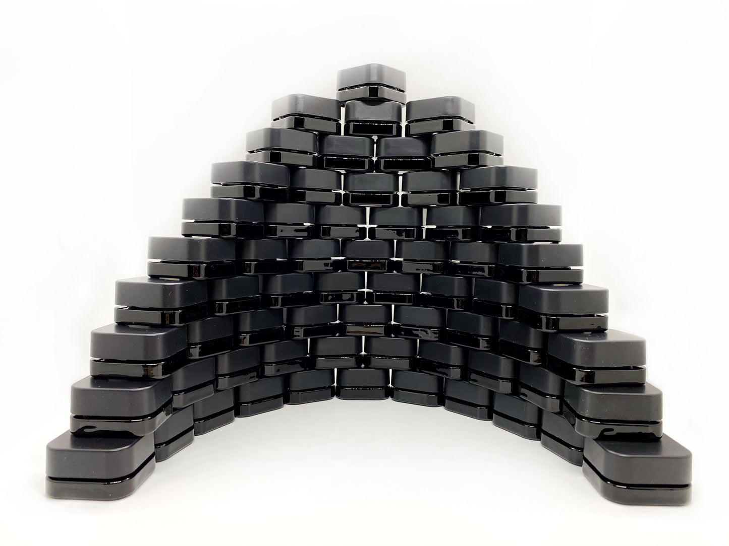 9ml Square Glass Concentrate Jars – Child Resistant Dab Containers with PTFE Liner (1g Wax / Rosin Jars)