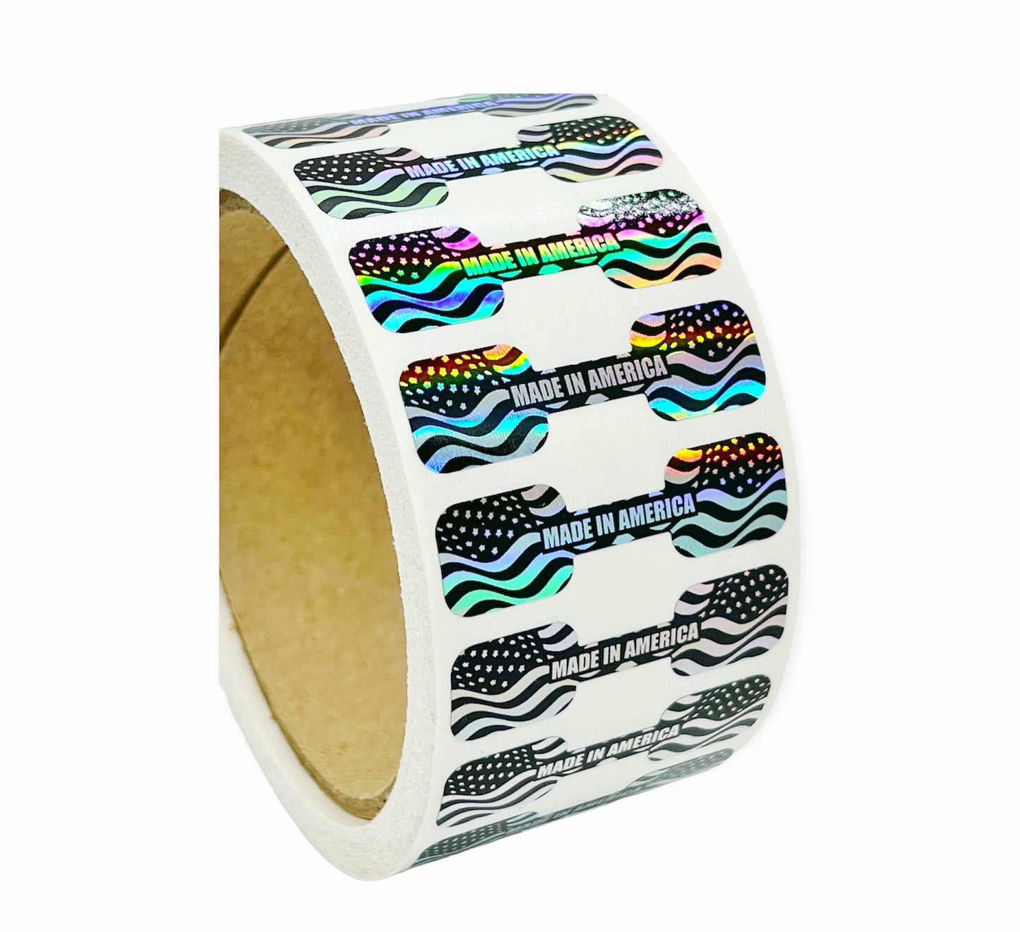 Holographic Tamper Evident Bridge Seal Labels – Security Packaging Stickers 1000/Roll