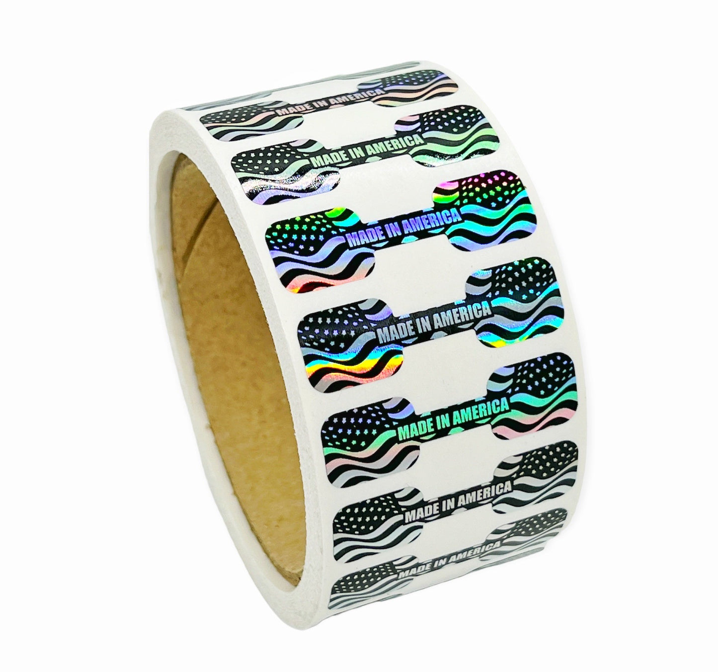 Holographic Tamper Evident Bridge Seal Labels – Security Packaging Stickers 1000/Roll