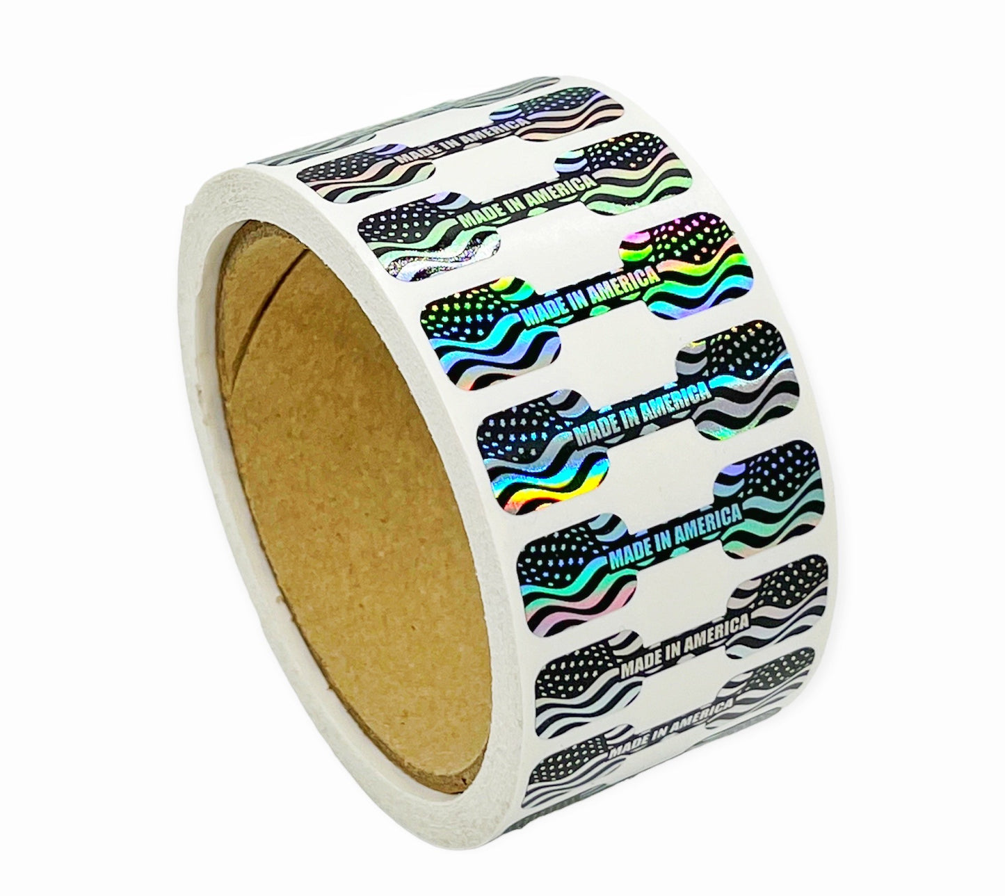 Holographic Tamper Evident Bridge Seal Labels – Security Packaging Stickers 1000/Roll